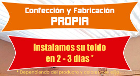 Instaladores profesionales de toldos en Segovia.